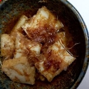 厚揚げの土佐煮